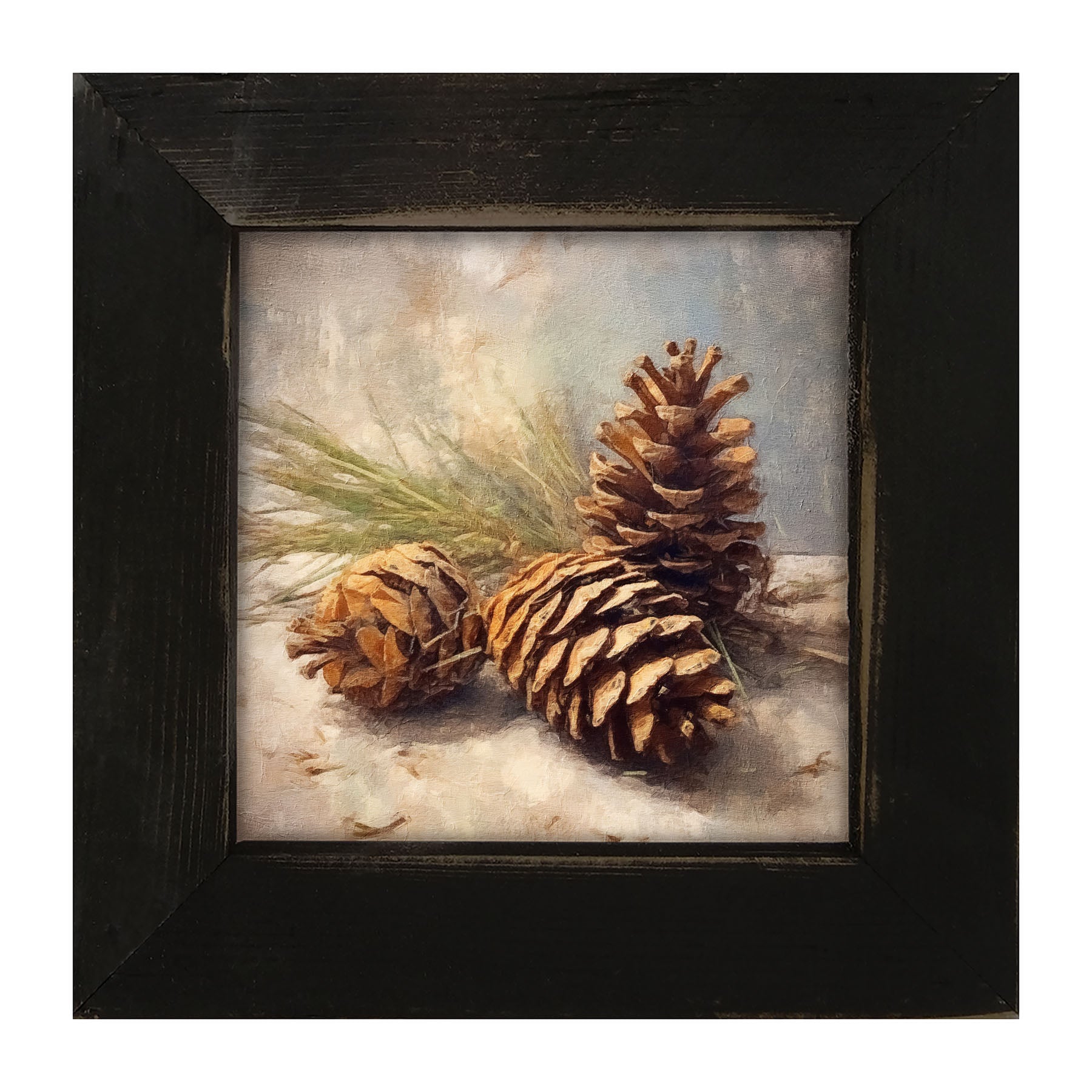 Pine cone closeup - Framed art