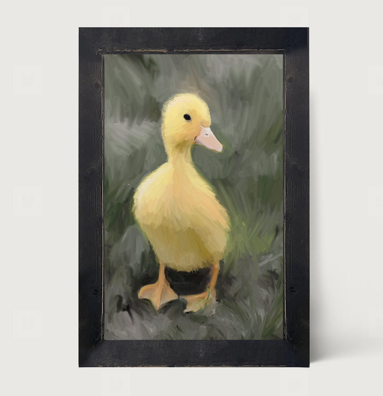 Baby duck - Framed art