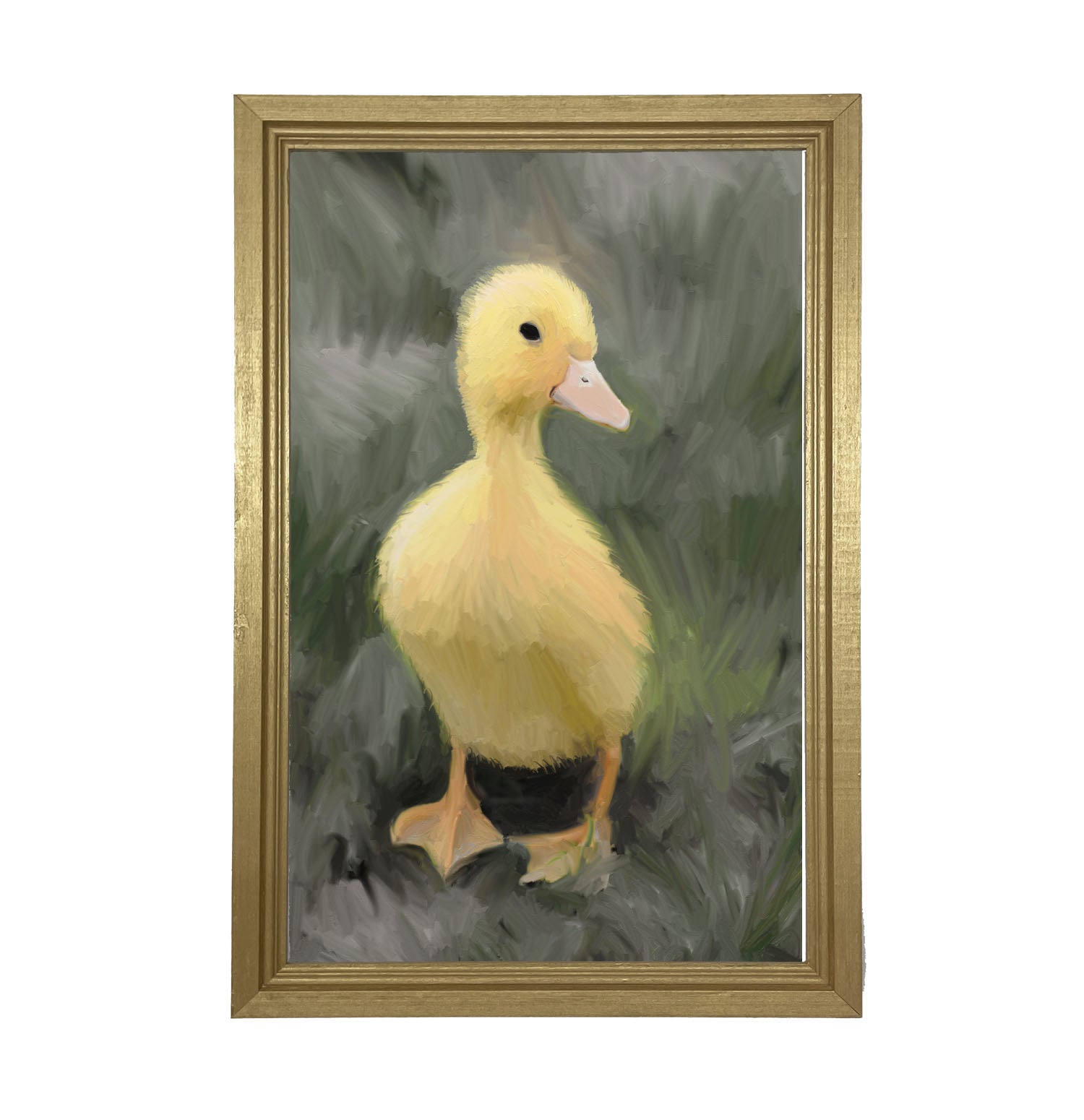Baby duck - Framed art