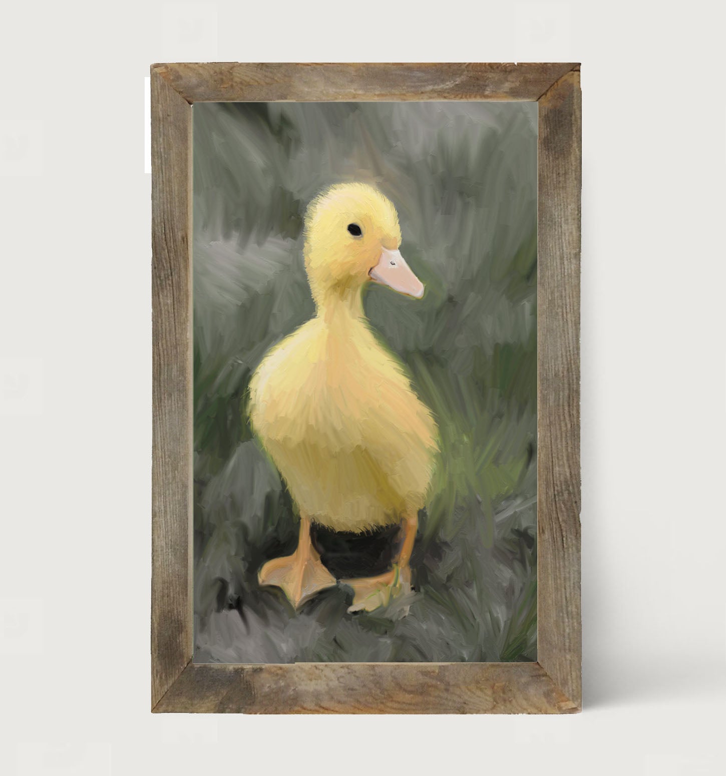 Baby duck - Framed art