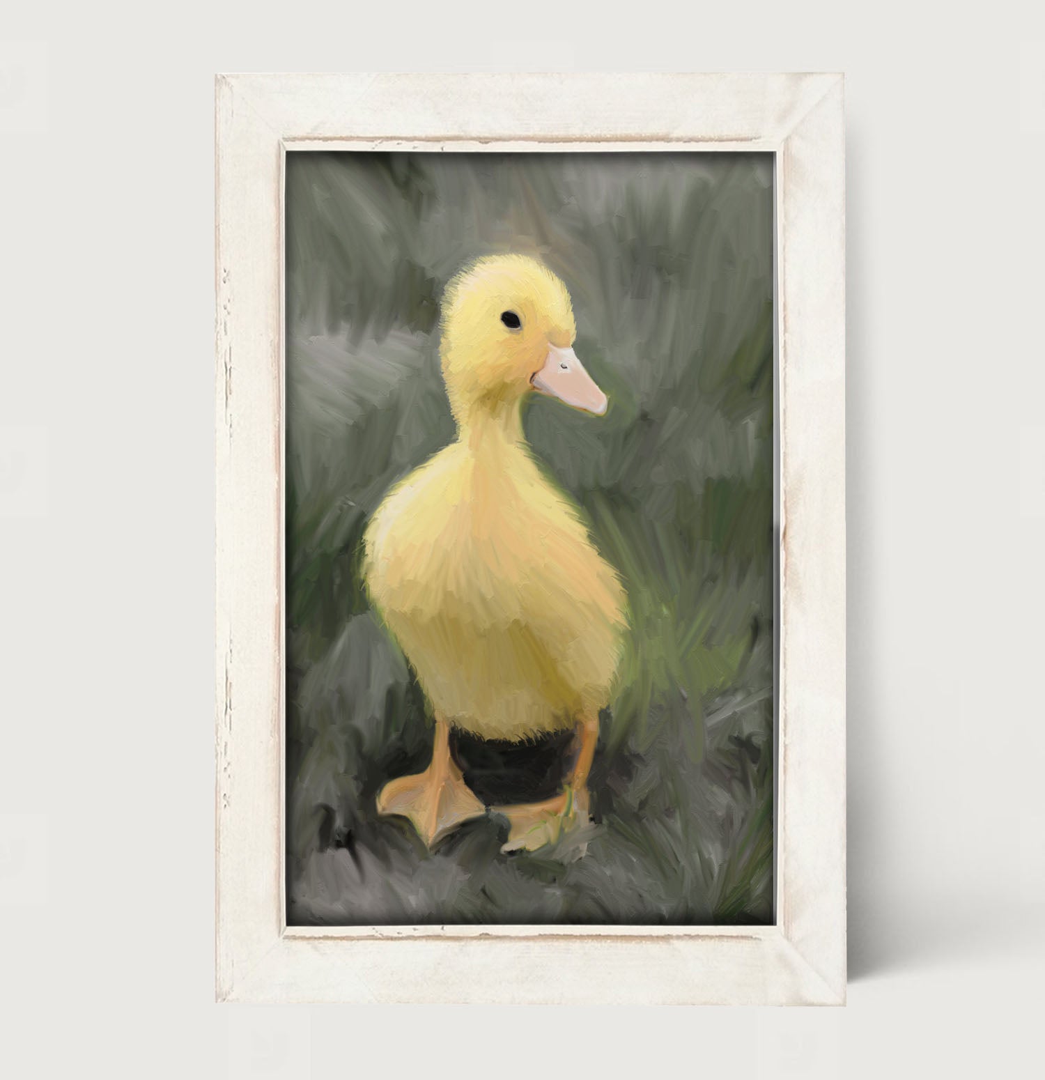 Baby duck - Framed art