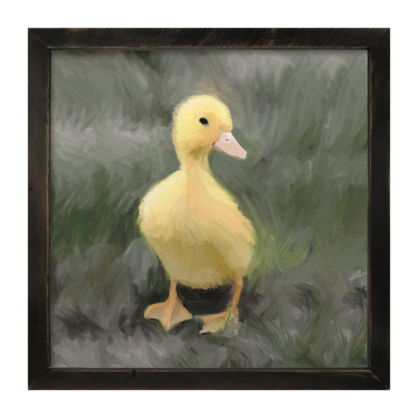 Baby duck - Framed art