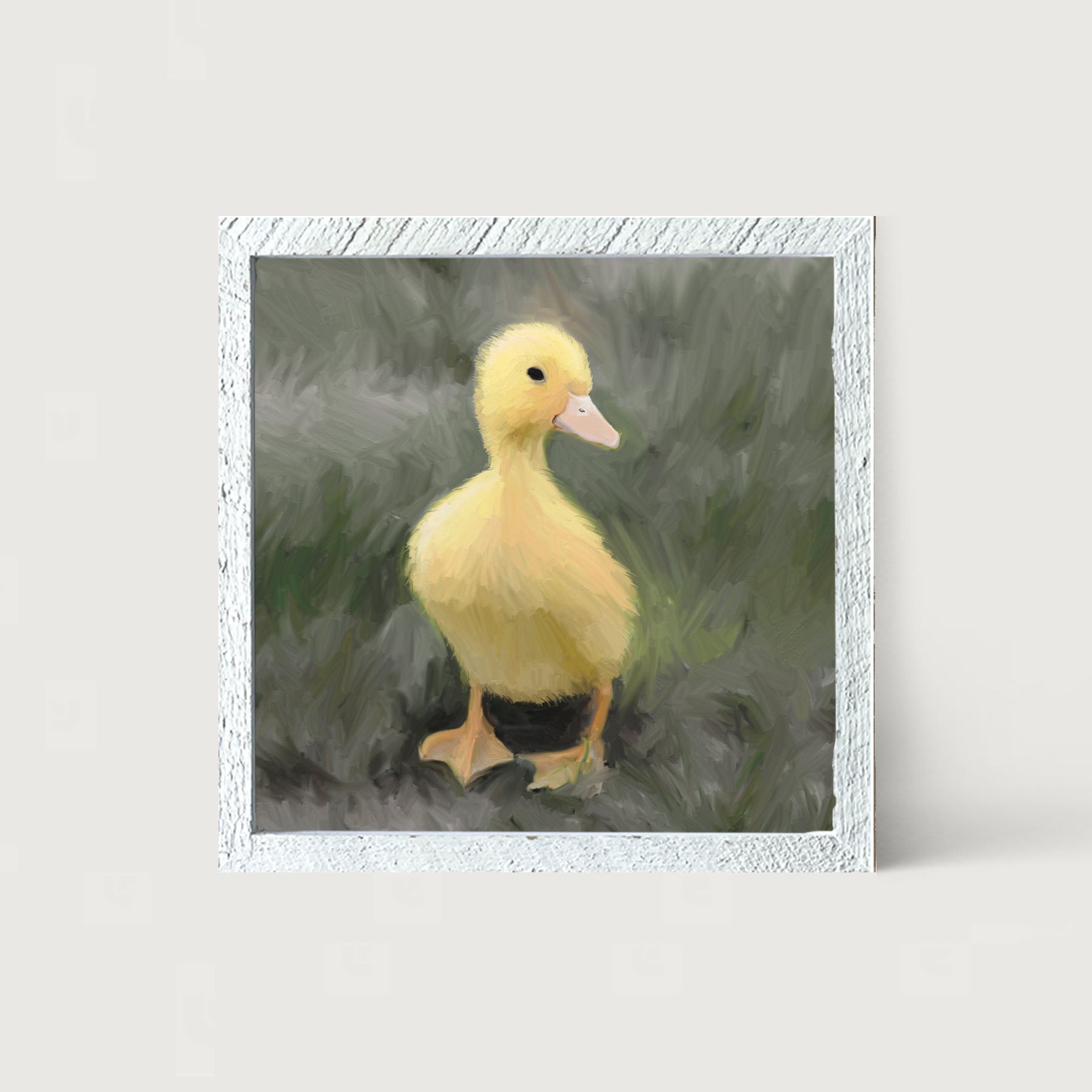 Baby duck - Framed art