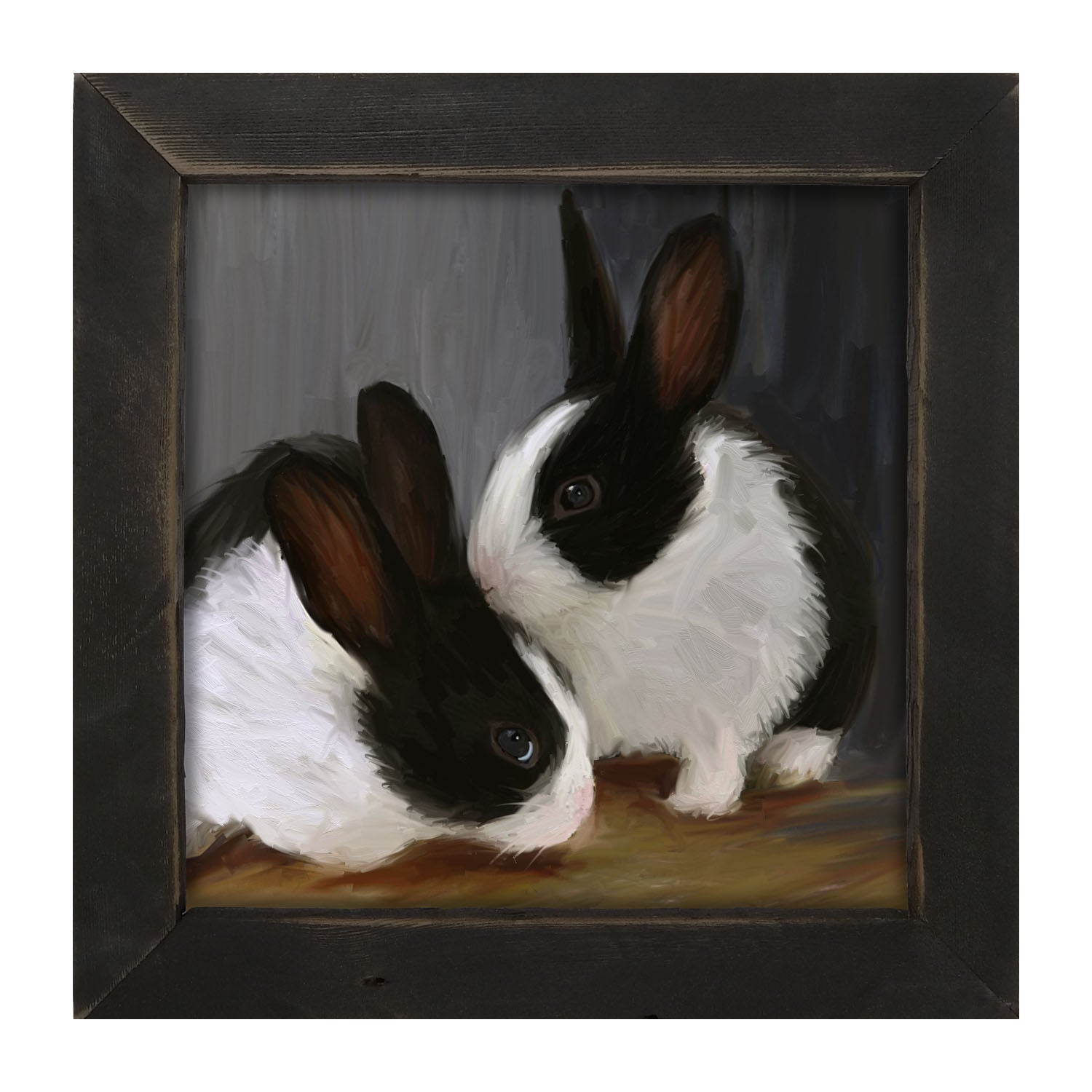 Dutch Bunnies - Framed art