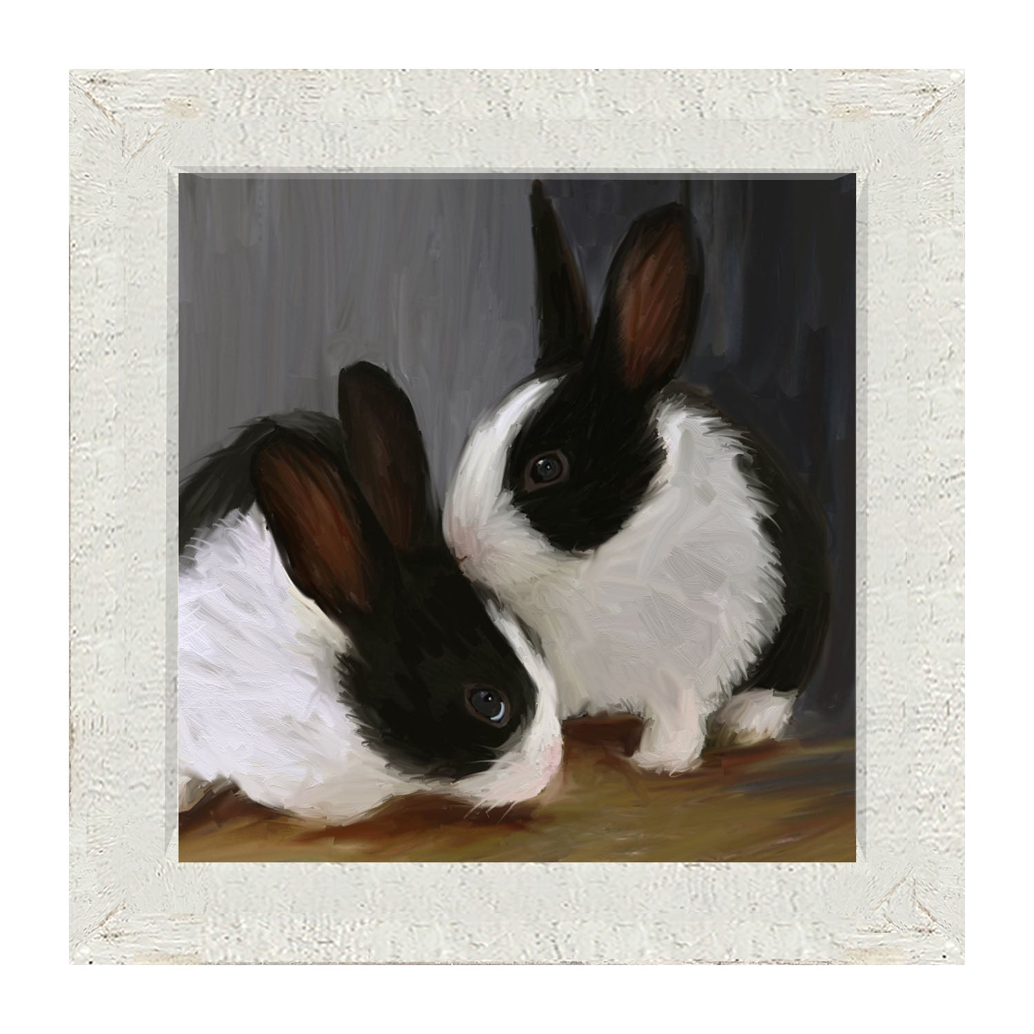 Dutch Bunnies - Framed art