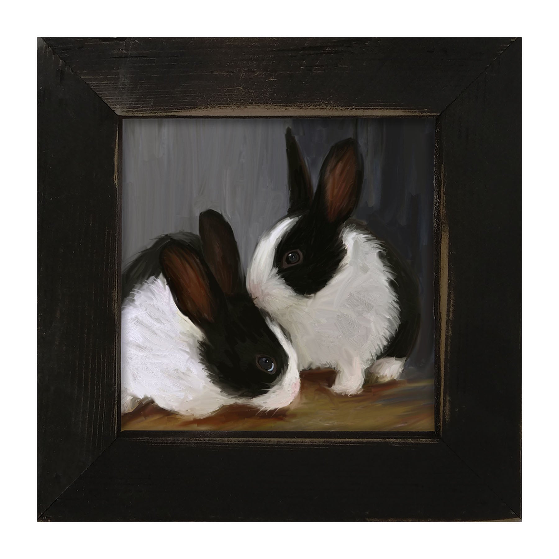 Dutch Bunnies - Framed art