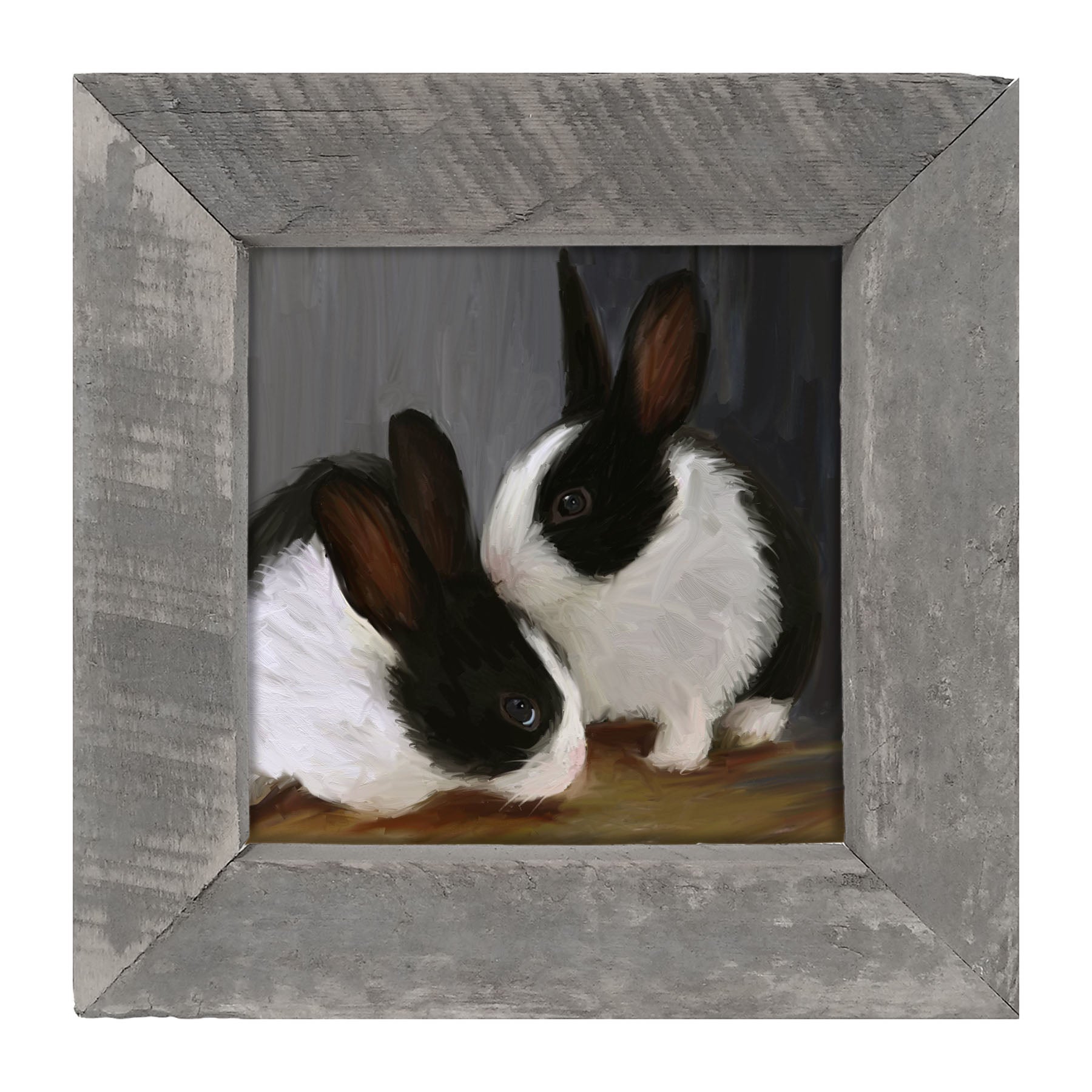 Dutch Bunnies - Framed art