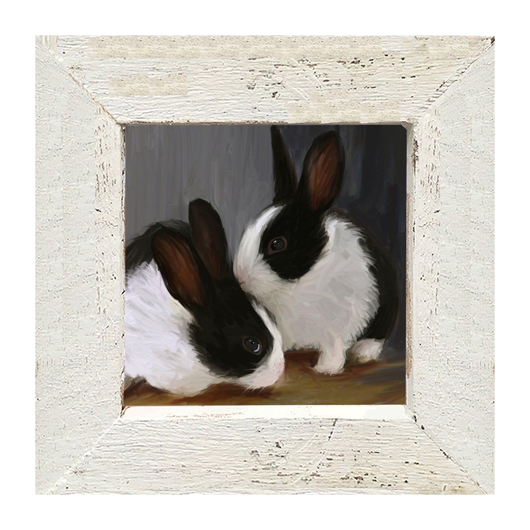 Dutch Bunnies - Framed art