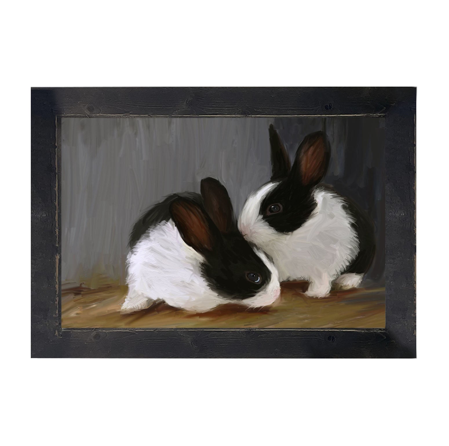 Dutch Bunnies - Framed art