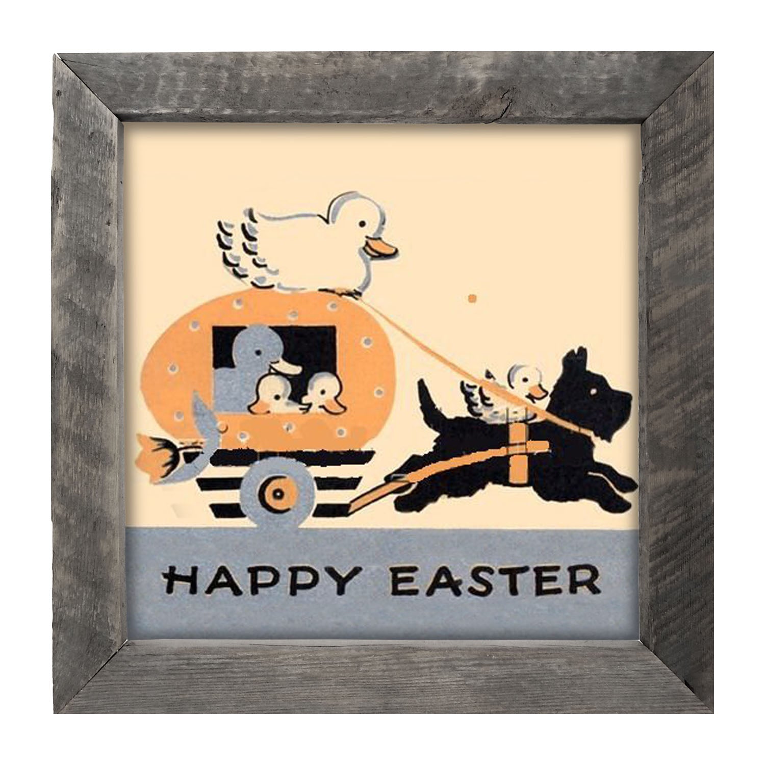 Easter Chariot - Framed art