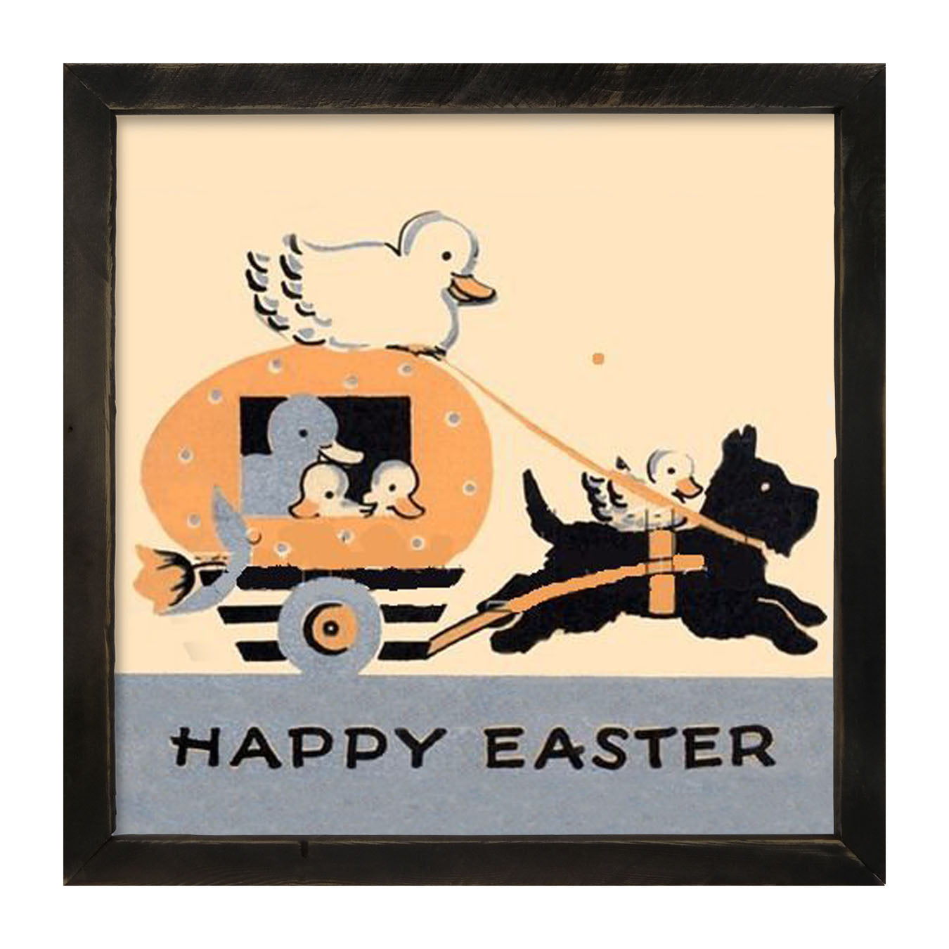 Easter Chariot - Framed art