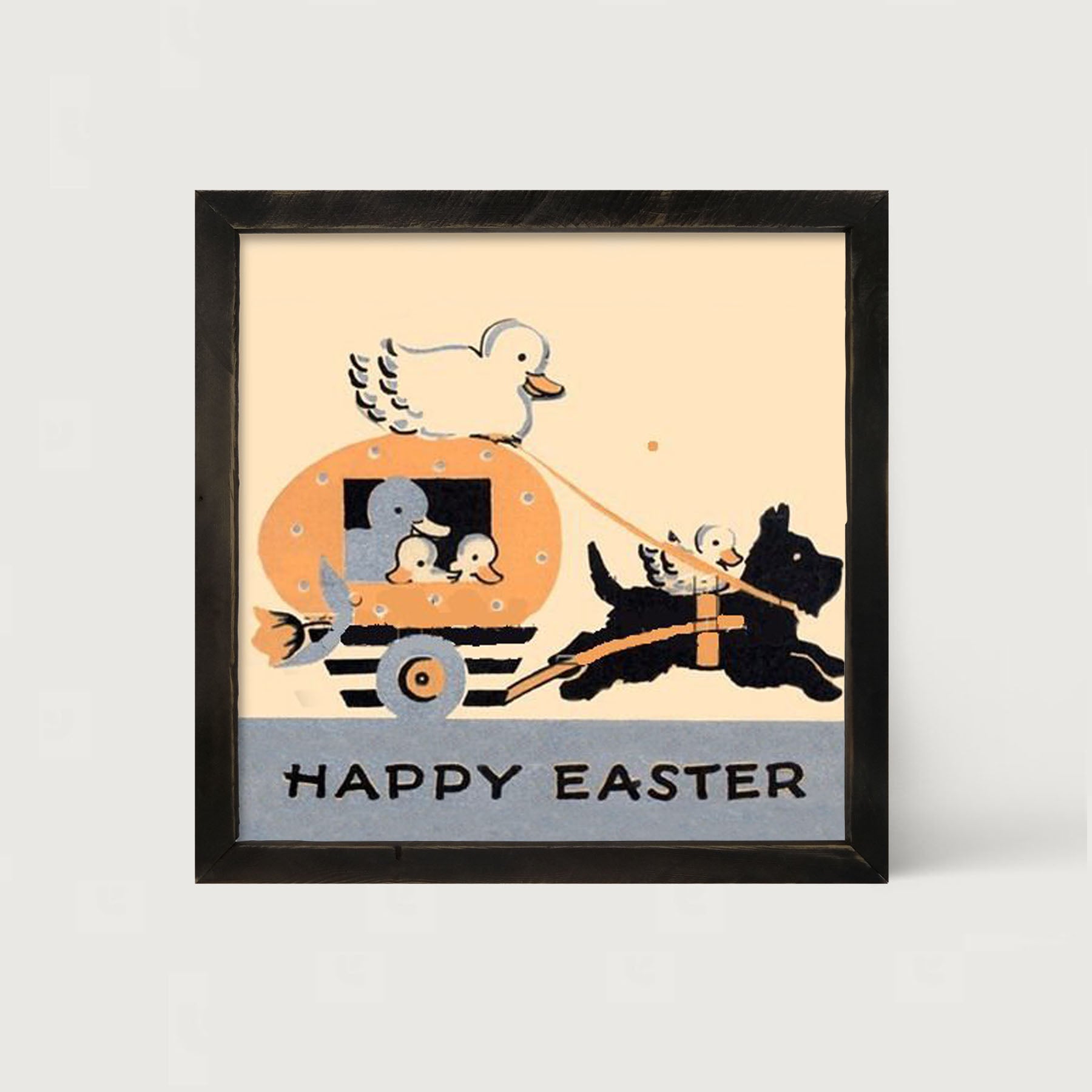 Easter Chariot - Framed art
