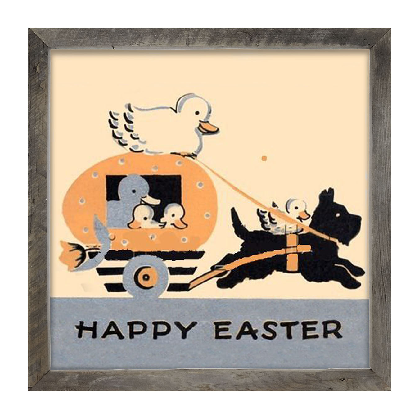 Easter Chariot - Framed art