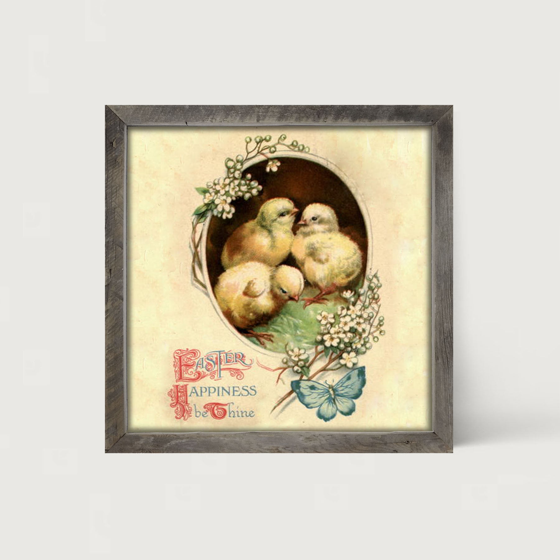 Easter Happiness - Framed art