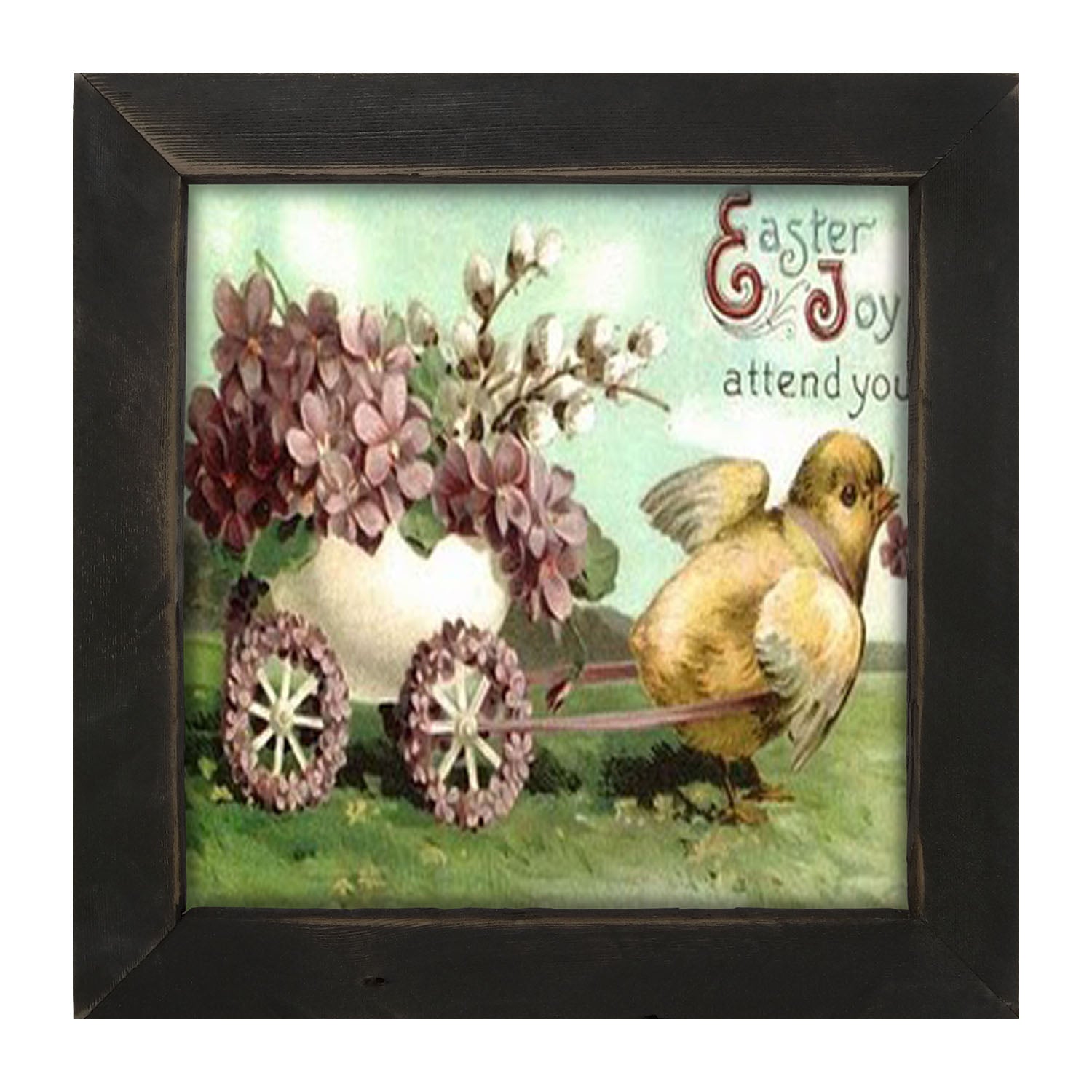 Easter Joy Attend You - Framed art