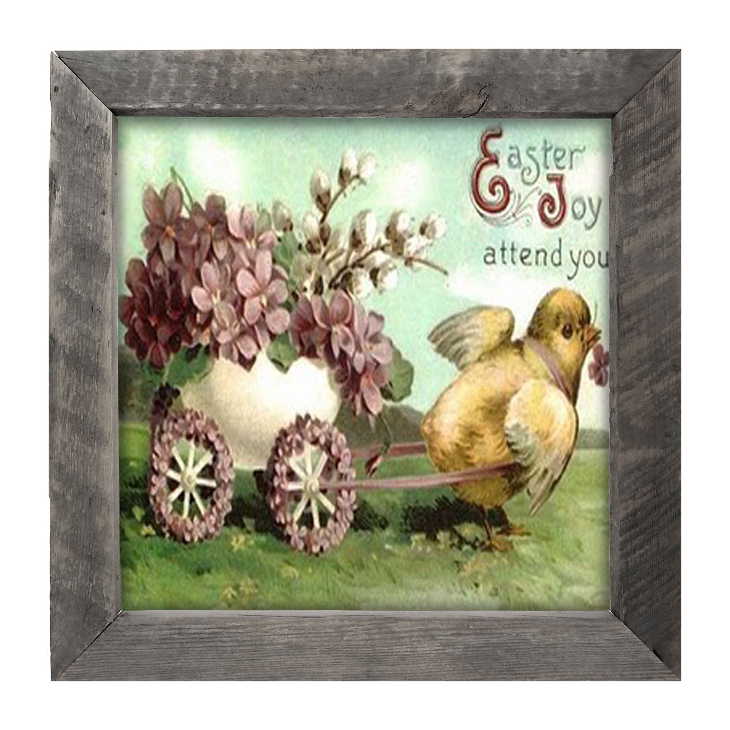 Easter Joy Attend You - Framed art