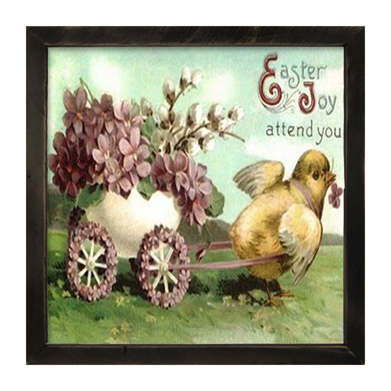 Easter Joy Attend You - Framed art