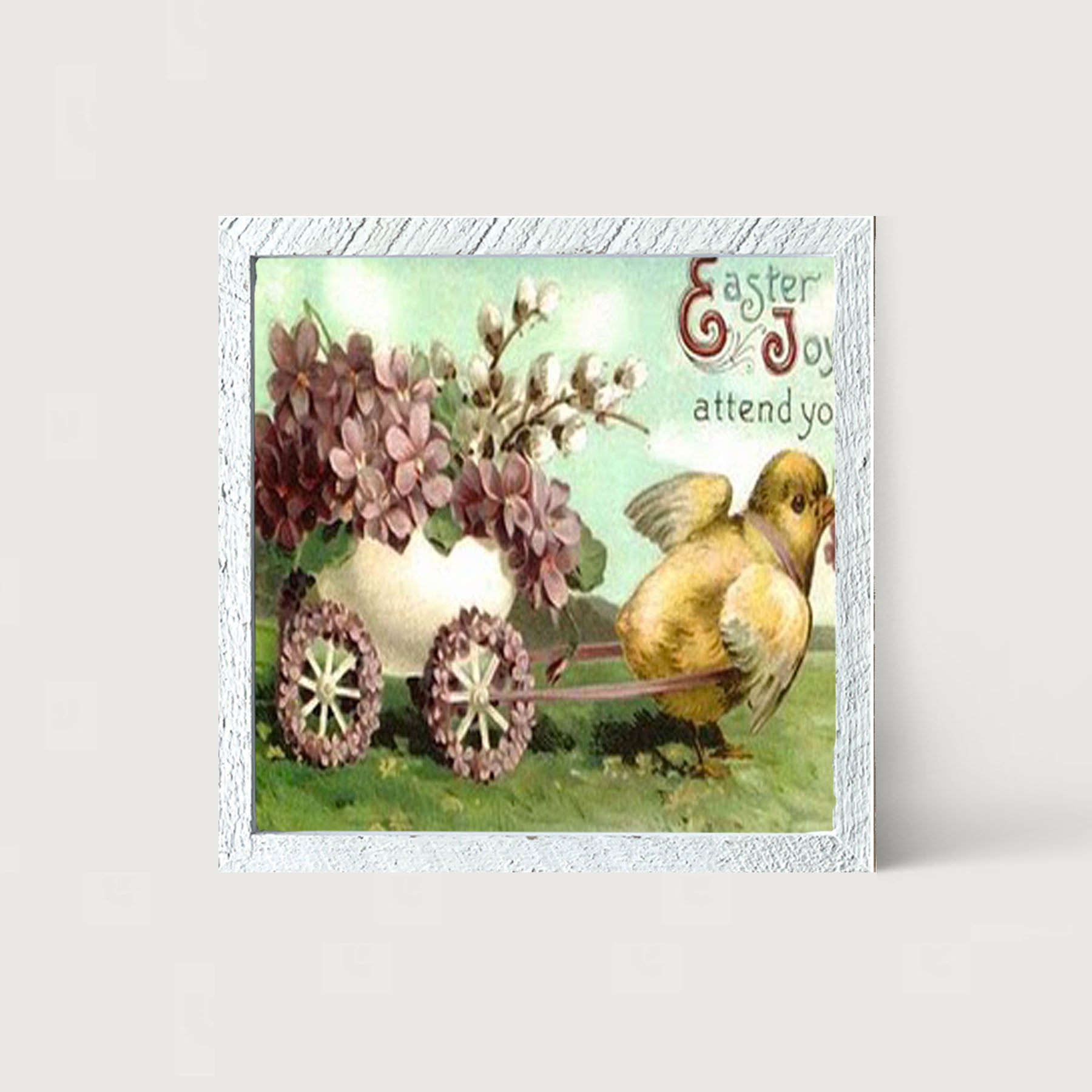 Easter Joy Attend You - Framed art