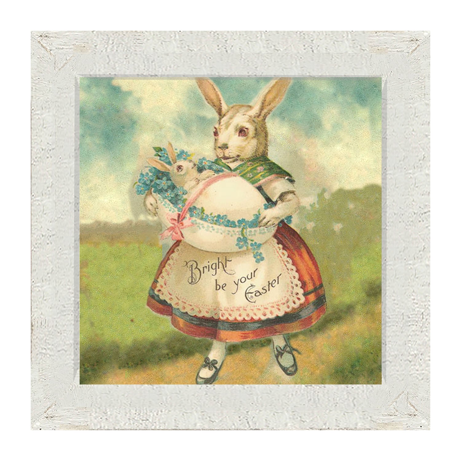 Bright Be Your Easter - Framed art