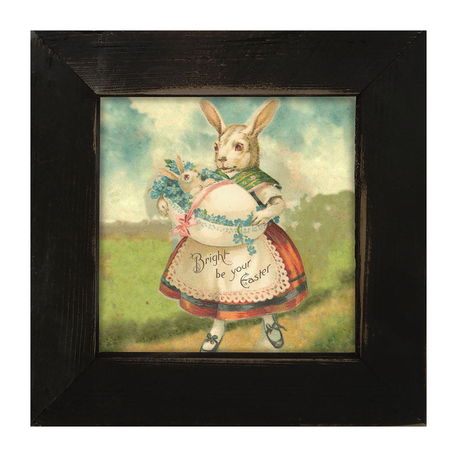 Bright Be Your Easter - Framed art