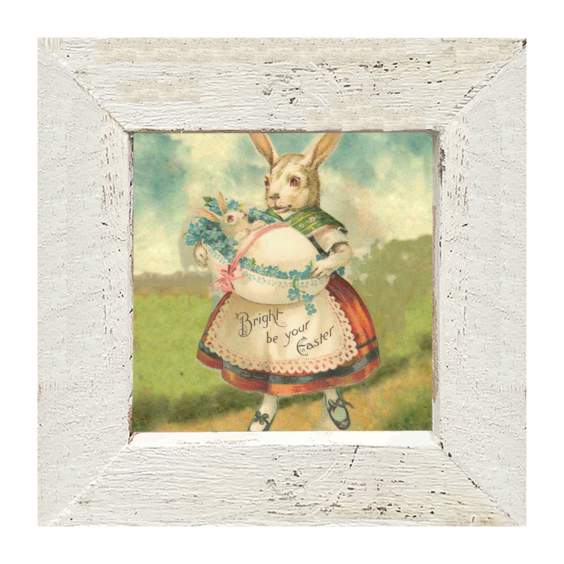 Bright Be Your Easter - Framed art