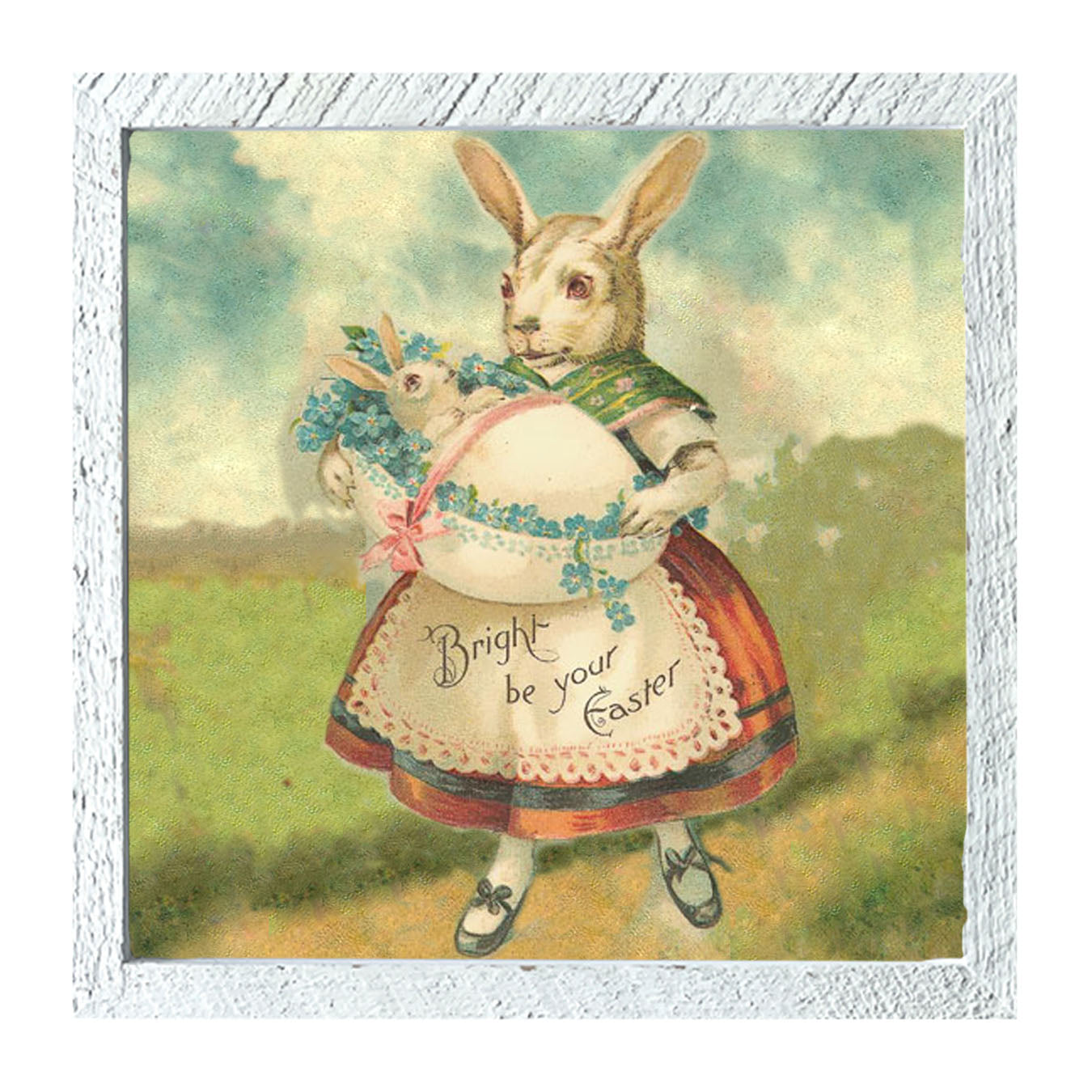Bright Be Your Easter - Framed art