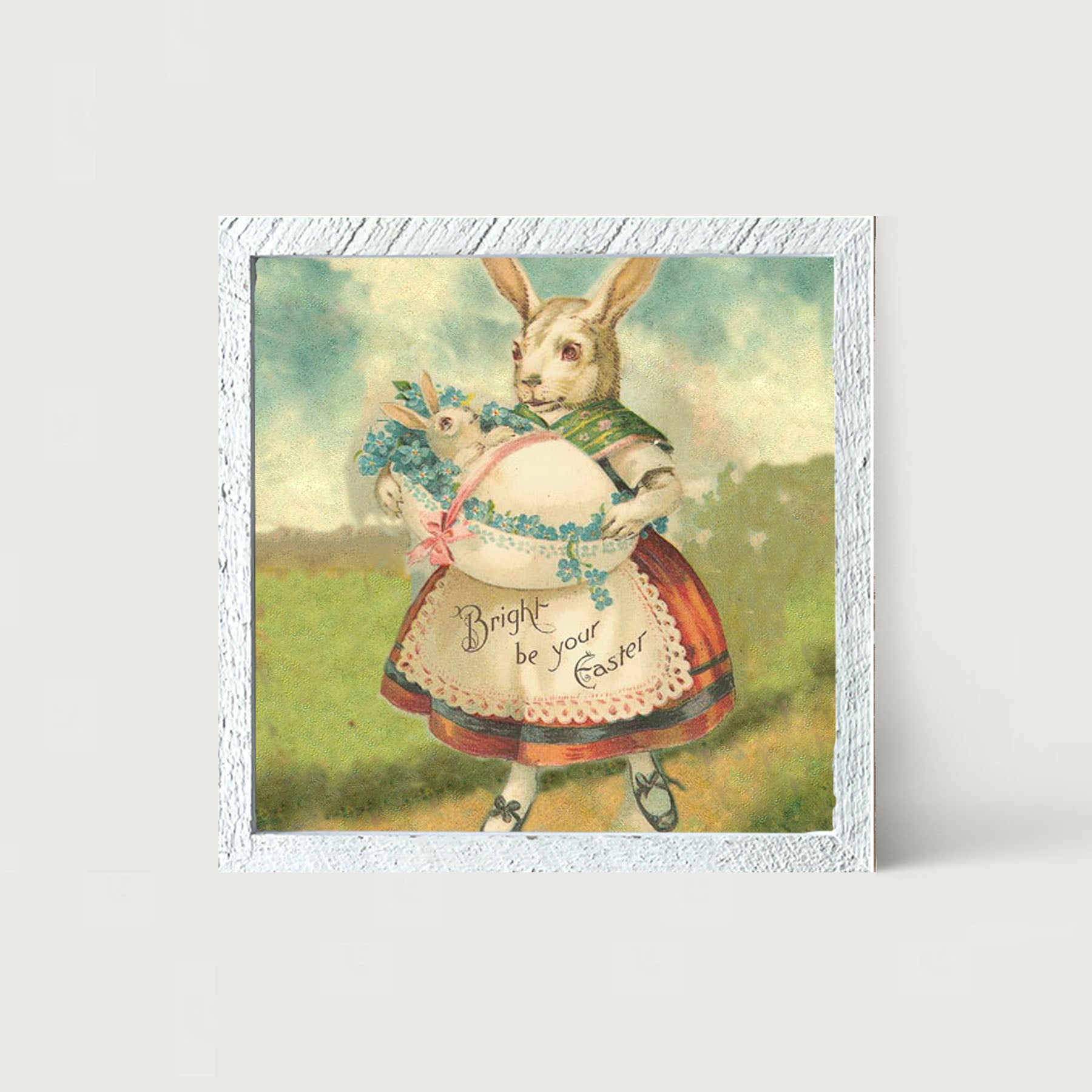 Bright Be Your Easter - Framed art