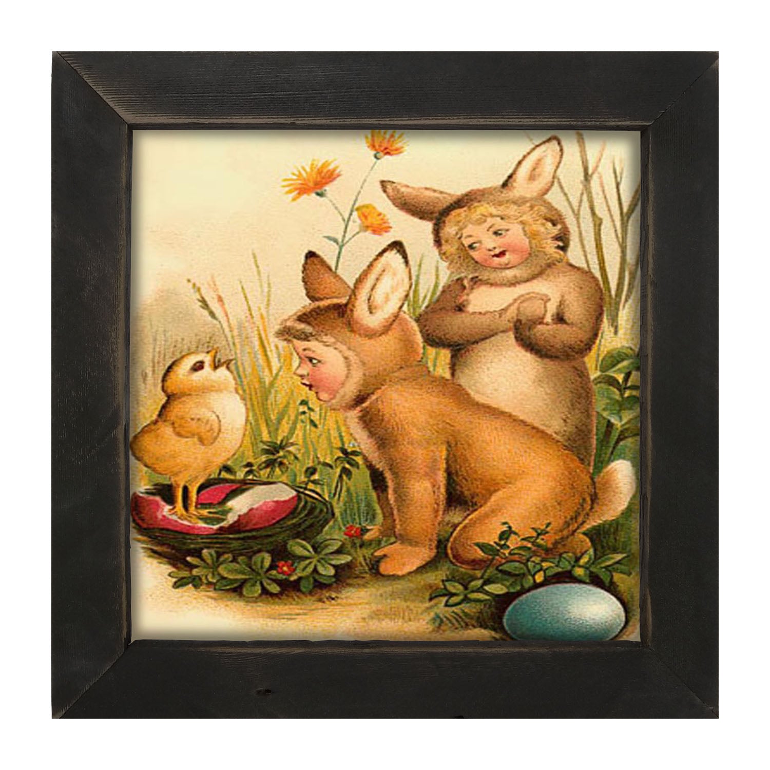 Easter Bunny Suit - Framed art