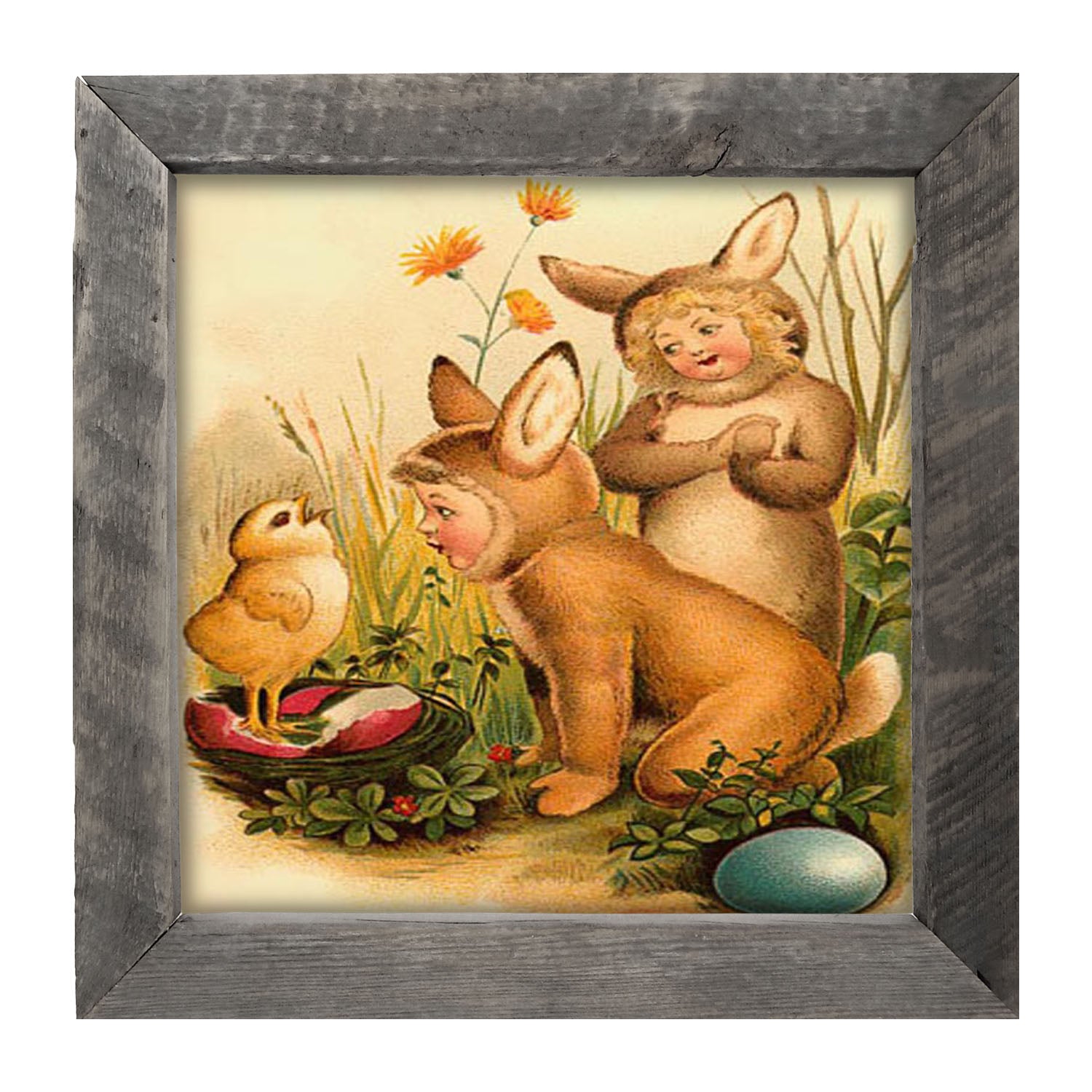 Easter Bunny Suit - Framed art
