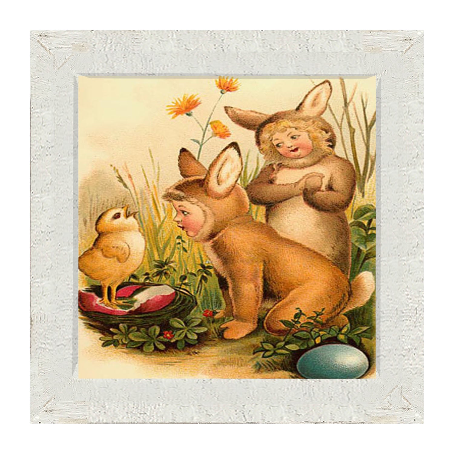 Easter Bunny Suit - Framed art