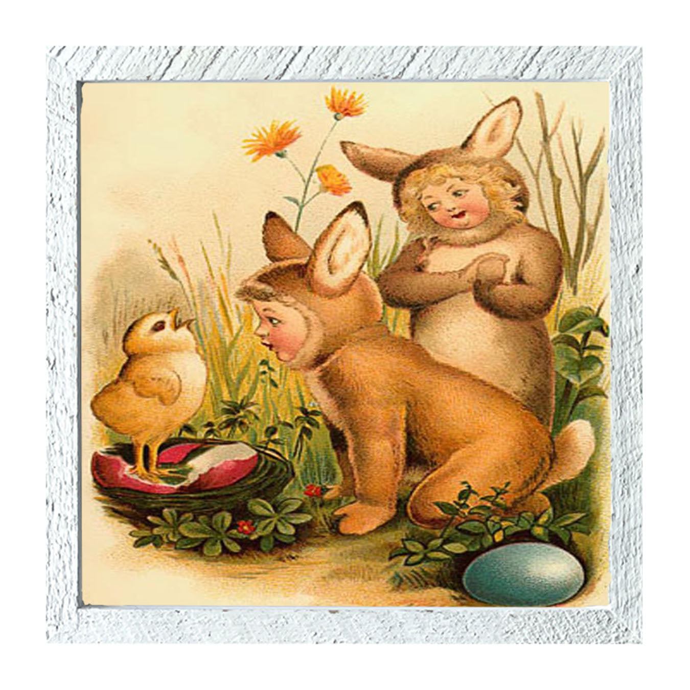 Easter Bunny Suit - Framed art