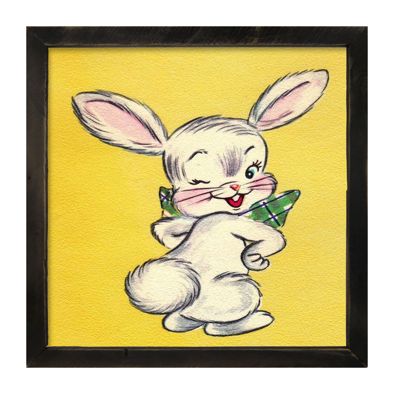 Cotton Tail - Framed art