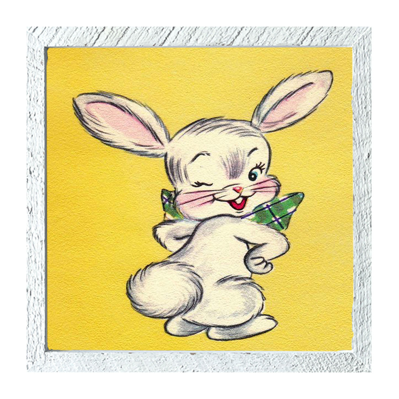 Cotton Tail - Framed art