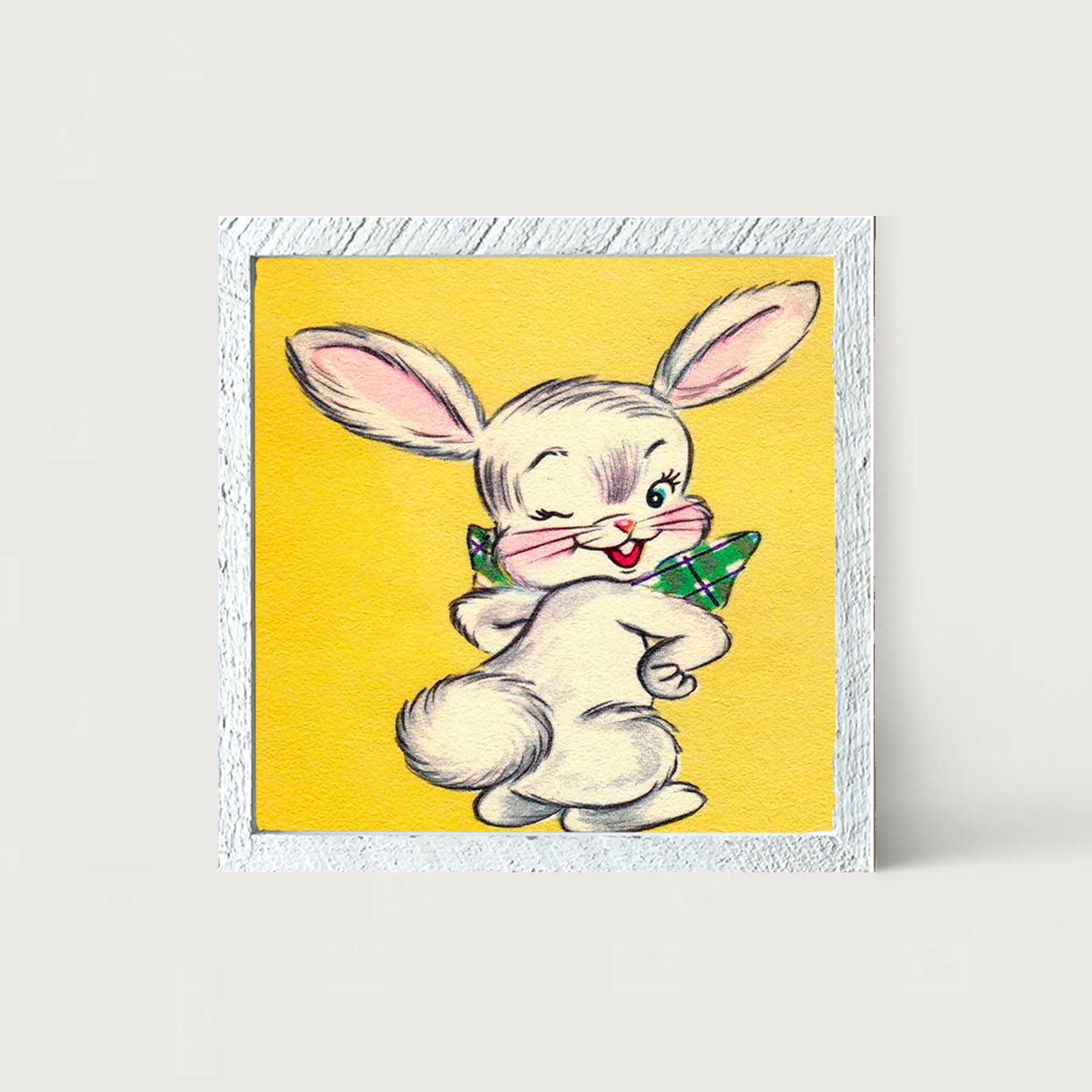 Cotton Tail - Framed art