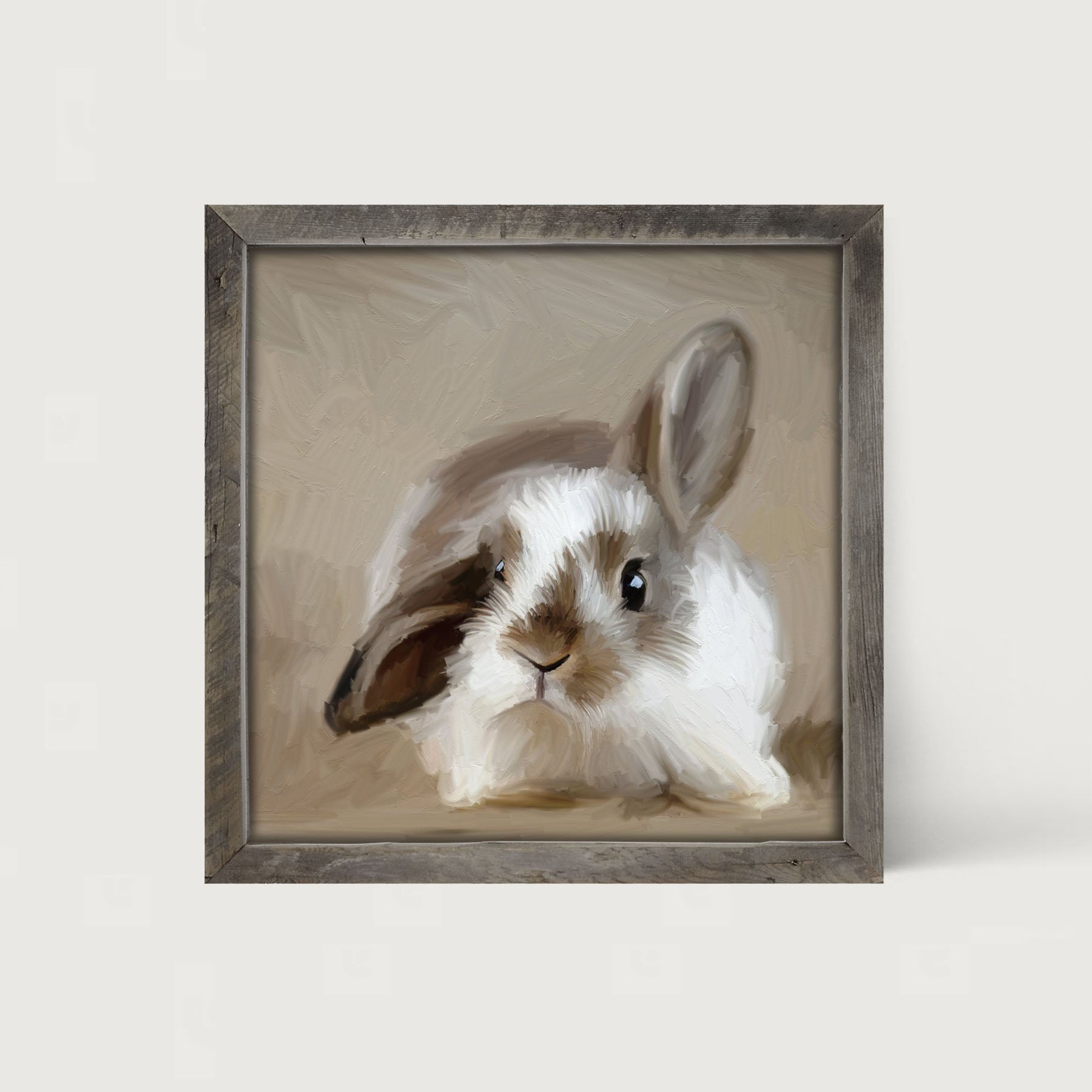 Baby Bunny - Framed art