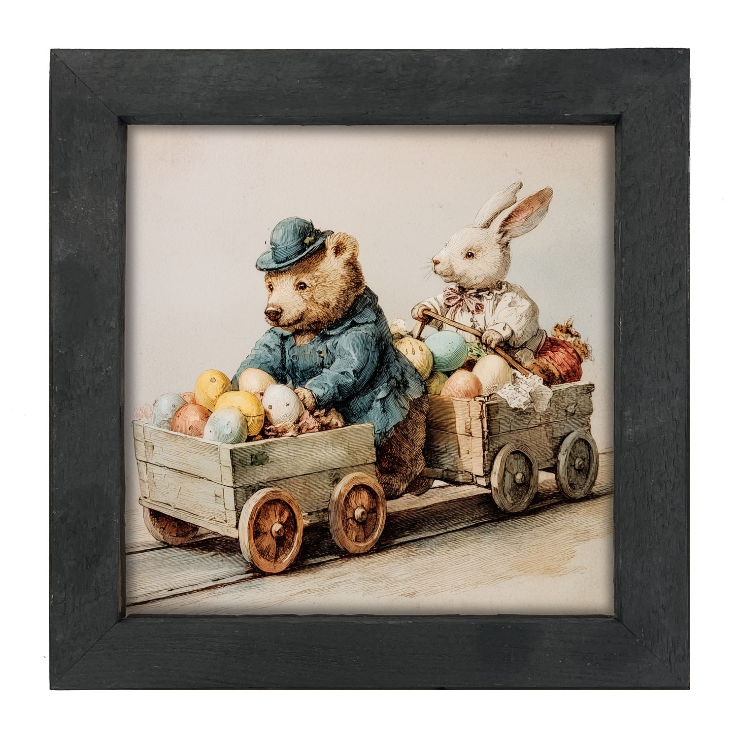 Easter Egg Delivery - Framed Art