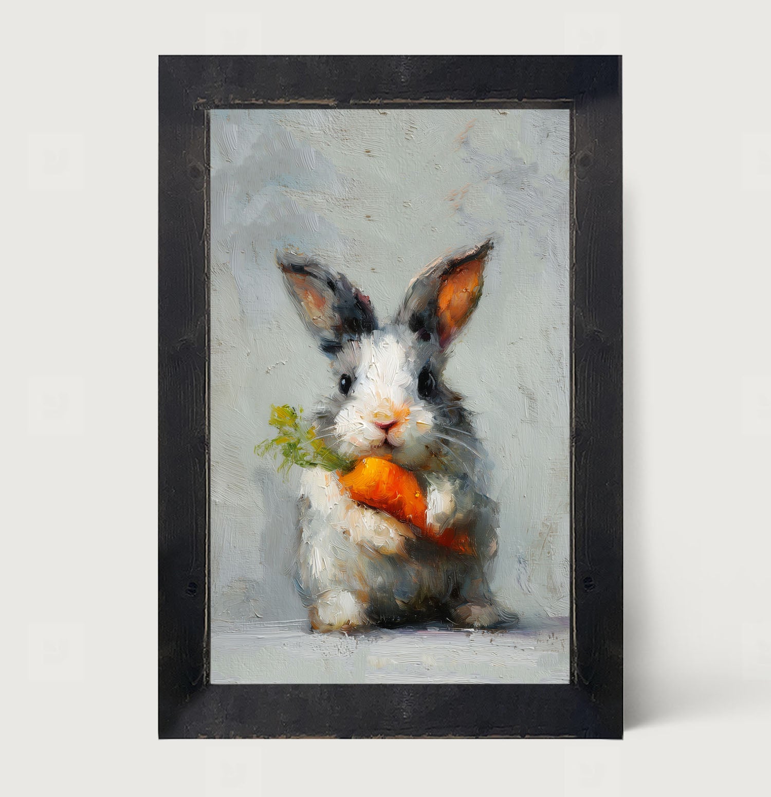 Bunny holding Carrot