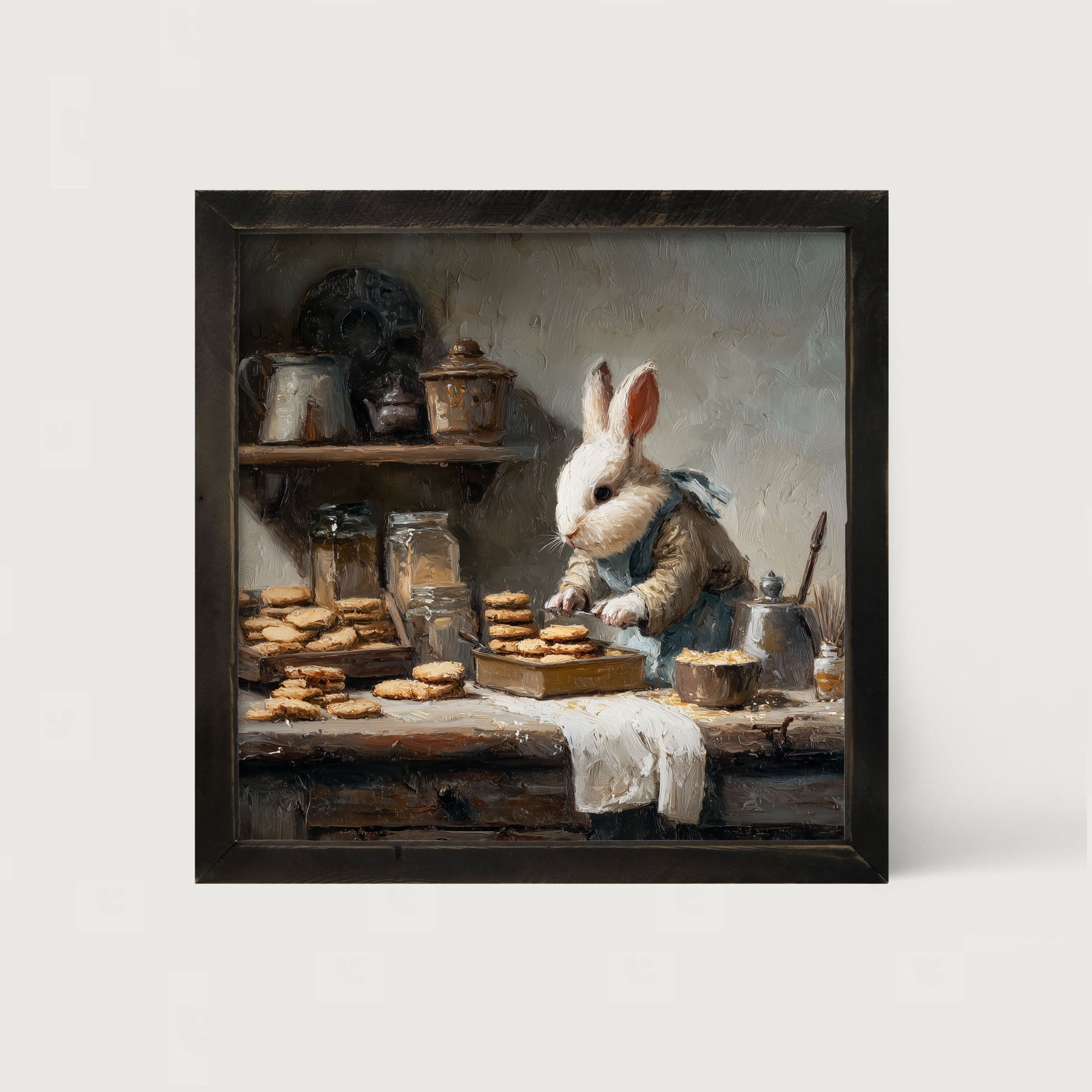Bunny Baking Cookies