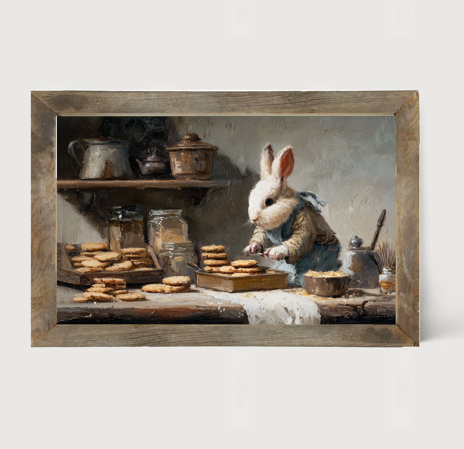 Bunny Baking Cookies
