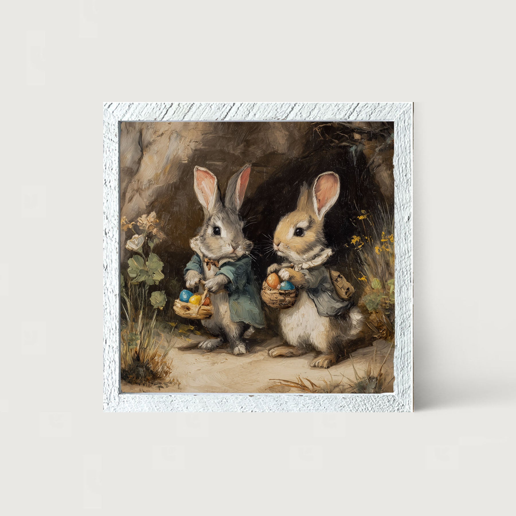 Easter Bunnies in the Country