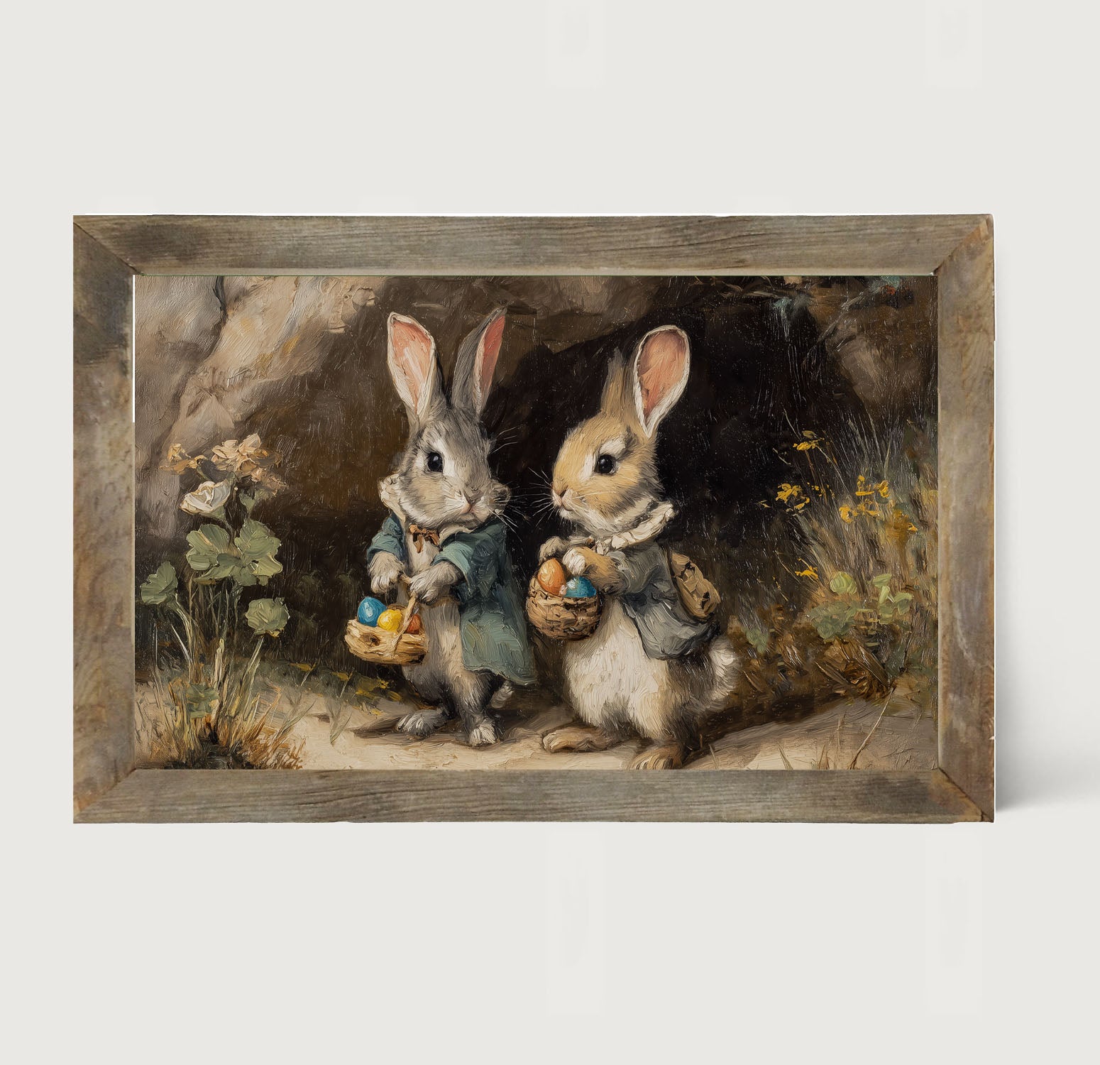 Easter Bunnies in the Country