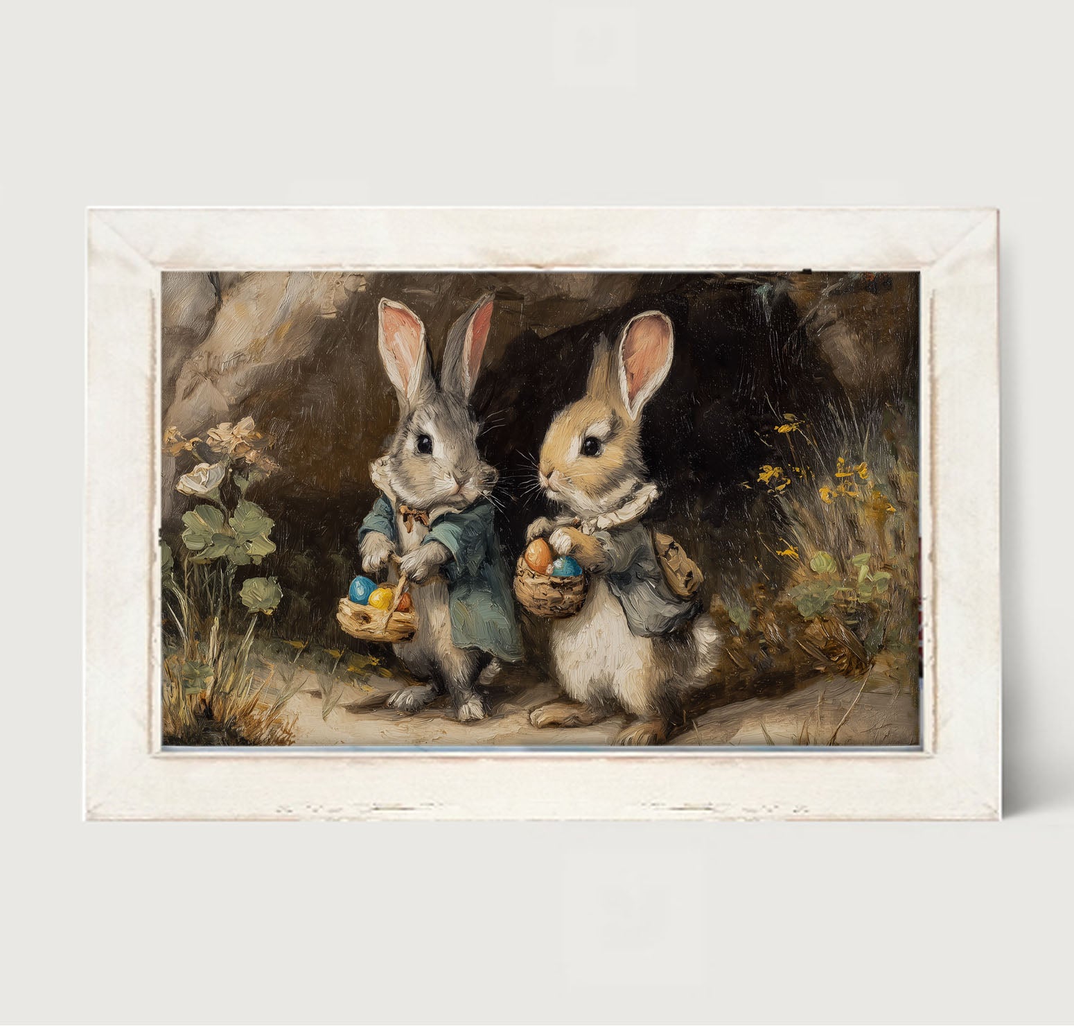 Easter Bunnies in the Country