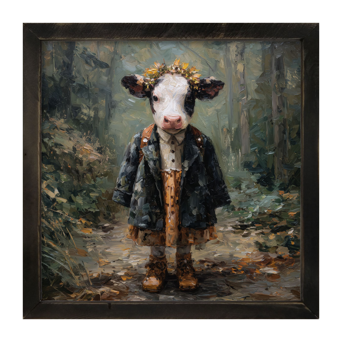 Country Friends - Dottie - Framed Art
