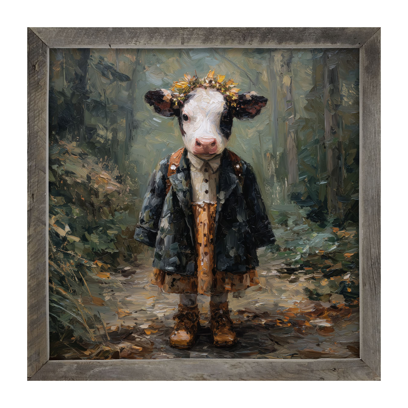 Country Friends - Dottie - Framed Art