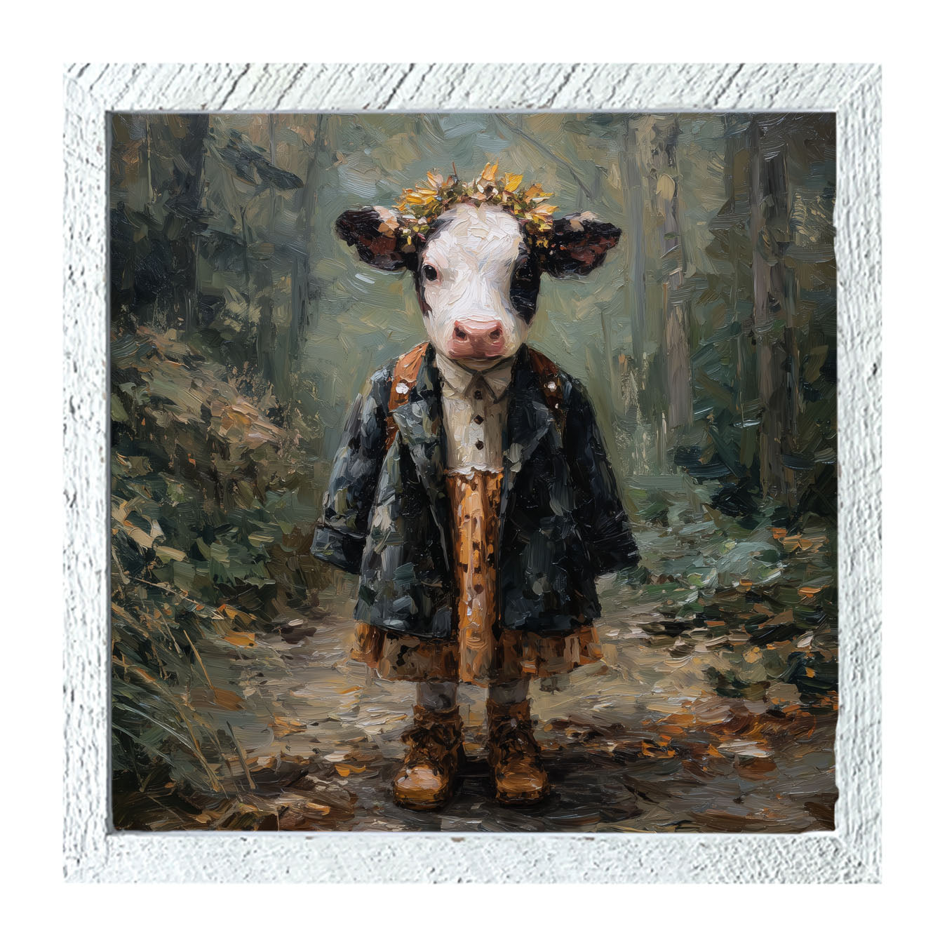 Country Friends - Dottie - Framed Art