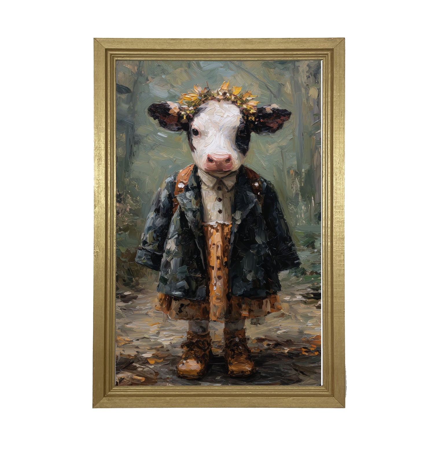 Country Friends - Dottie - Framed Art