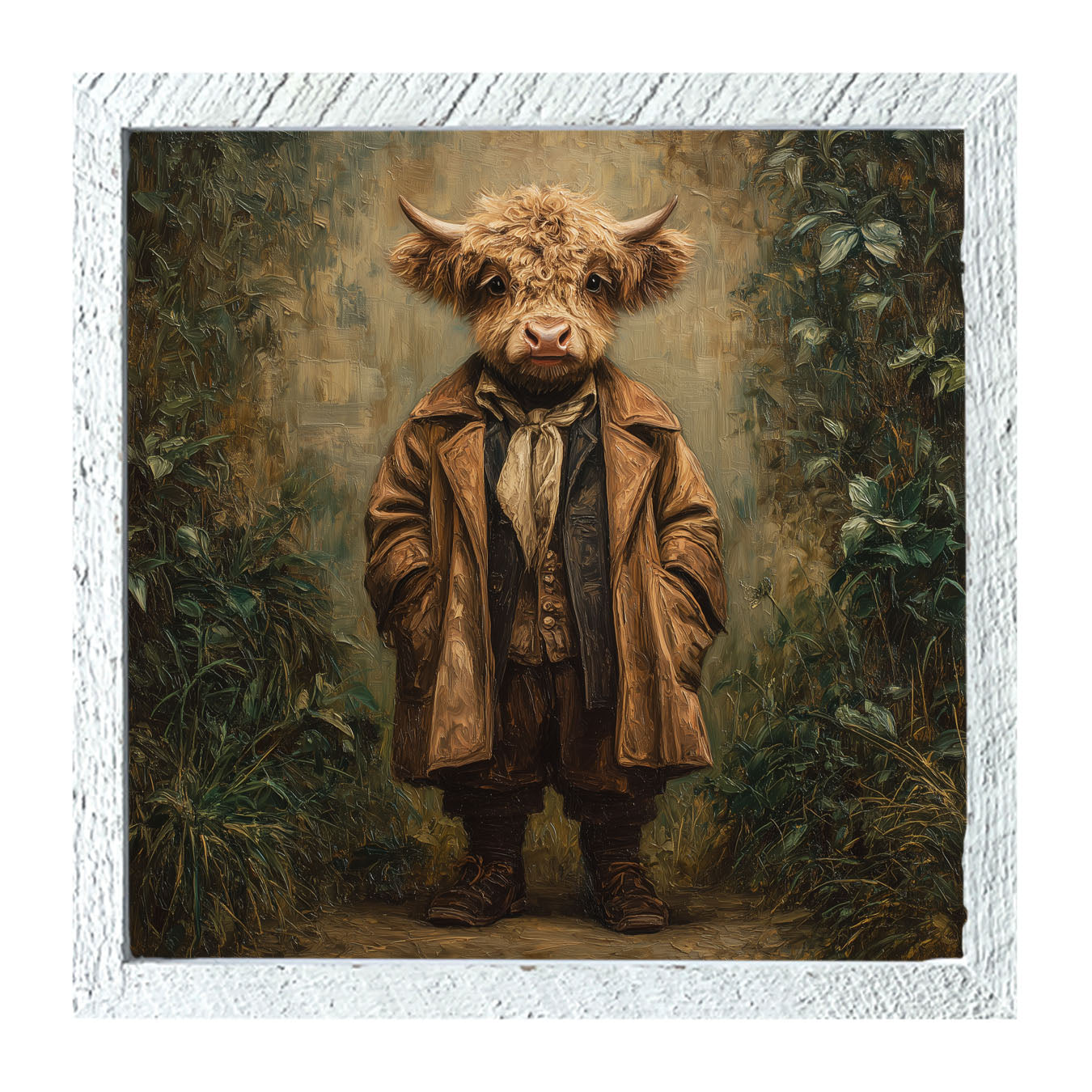 Country Friends - Theodore - Framed Art