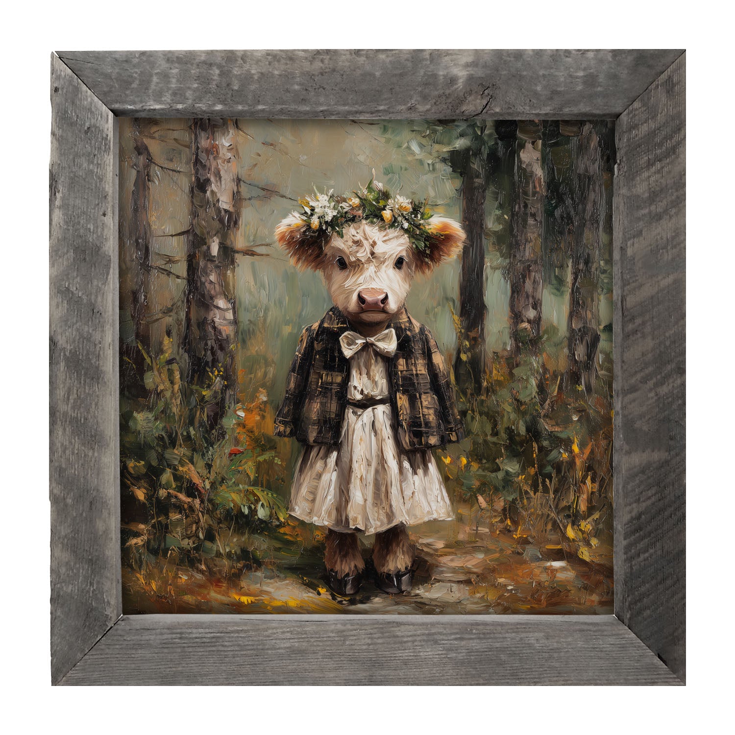 Country Friends - Maggie - Framed Art