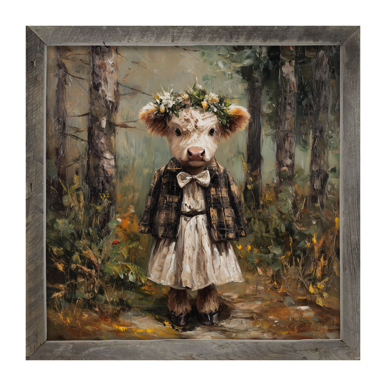 Country Friends - Maggie - Framed Art