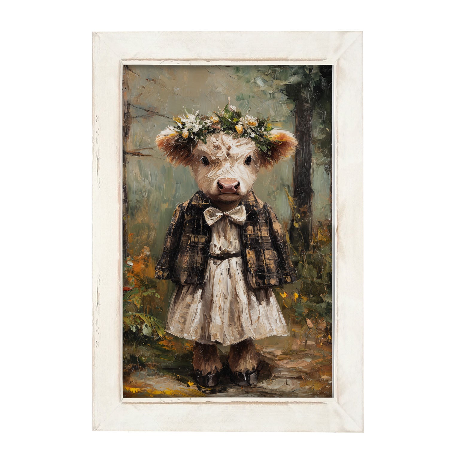 Country Friends - Maggie - Framed Art
